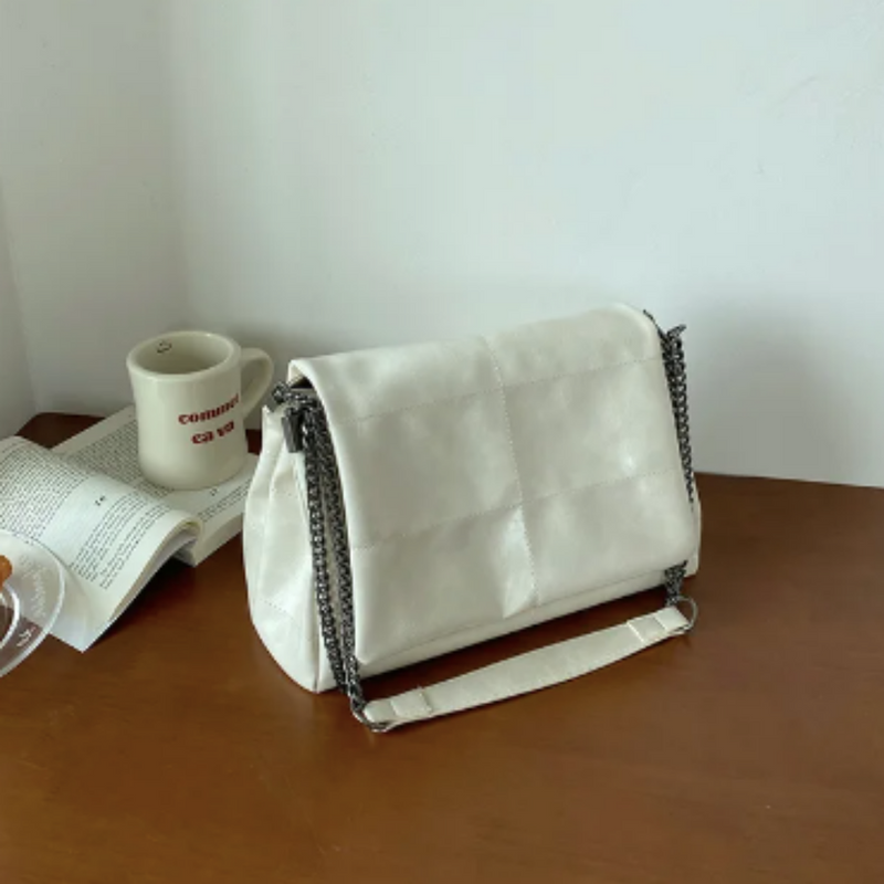 Bolsa Média Elegance Zara [COURO ECOLÓGICO PREMIUM]