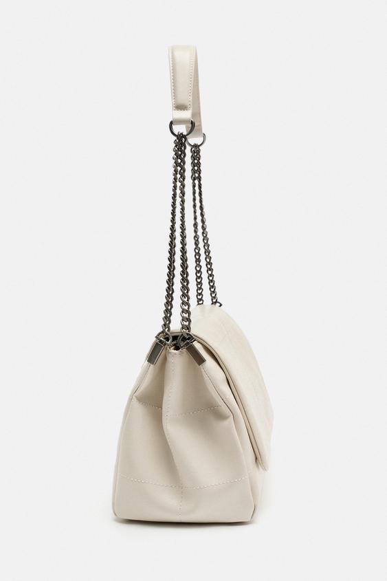 Bolsa Média Elegance Zara [COURO ECOLÓGICO PREMIUM]