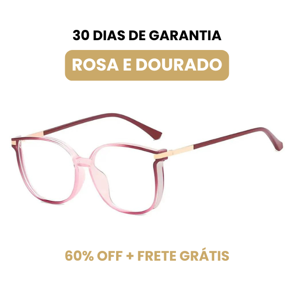 Compre 1 Leve 2 | Óculos Multifocal Diamond Vision (Se Adapta Ao Seu Grau) + Brinde Incluso