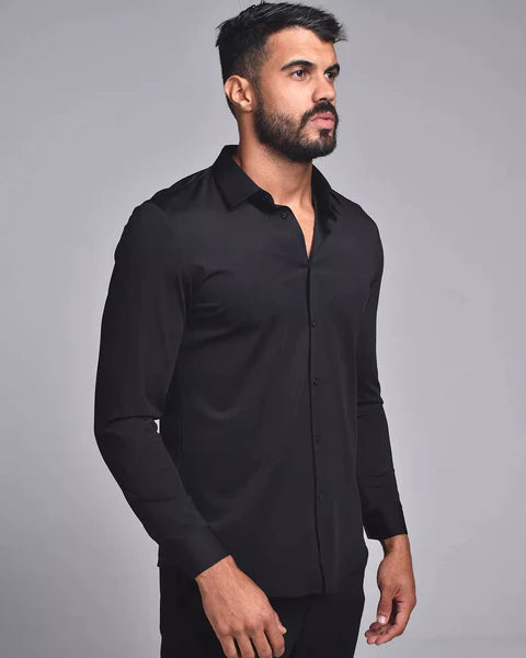 Camisa Masculina Social-Tech [NÃO AMASSA]