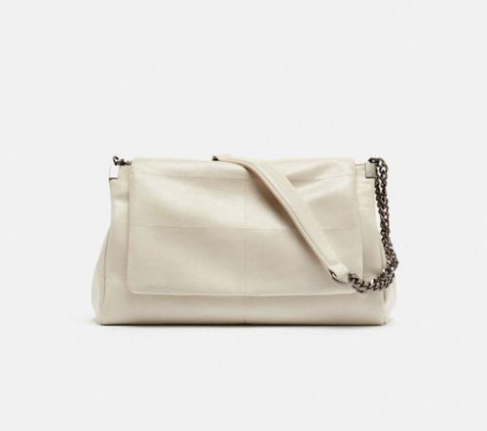 Bolsa Média Elegance Zara [COURO ECOLÓGICO PREMIUM]