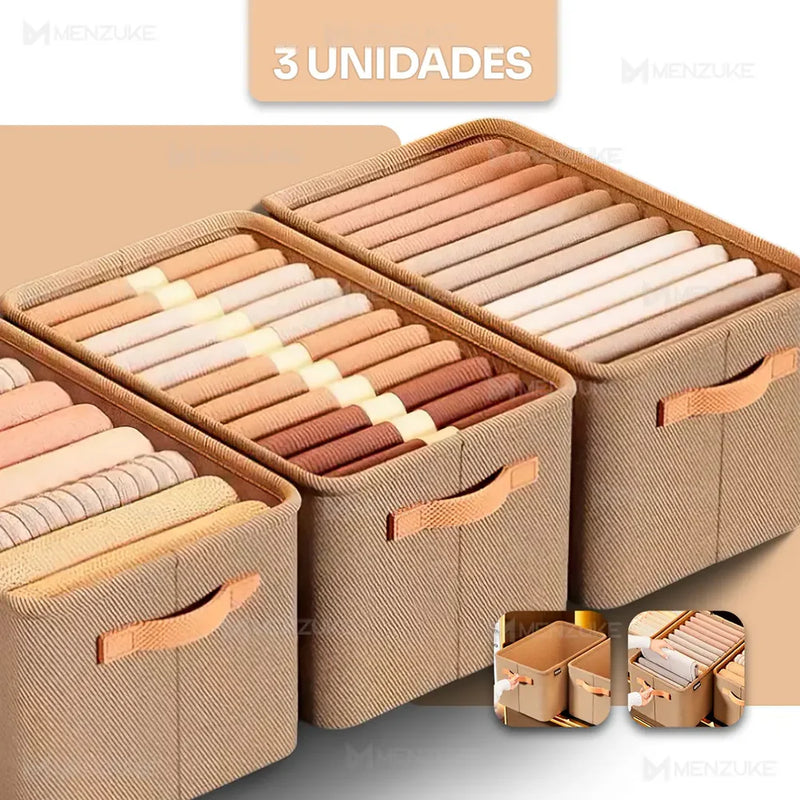 Organizador de Roupas Dobrável InfinitBox [COMPRE 1 LEVE 3]